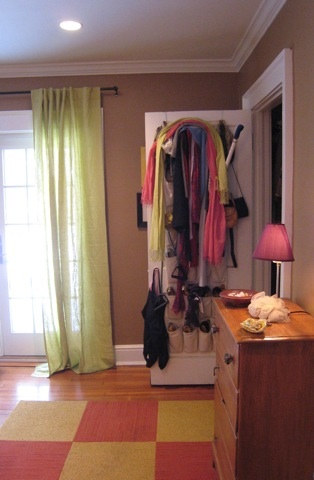 in the closet in the closet